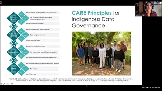 Be FAIR and CARE: The CARE Principles for Indigenous Data Governance