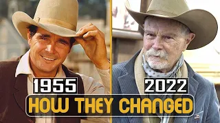 GUNSMOKE 1955-1975 Cast Then and Now 2022 How They Changed