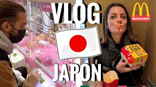 ON TESTE MC DONALDS AU JAPON ET ON GAGNE AUX UFO CATCHER A TOKYO ! VLOG TOKYO