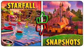 Which UEFN BATTLE ROYALE is BETTER? (Snapshots or Starfall)