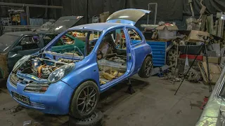 Nissan Micra k12 для дрифта от FreakGarage