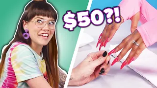 Nail Artists Guess The Cost Of Manicures