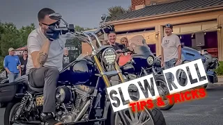 HOW TO SLOW ROLL | TIPS AND TRICKS TO SLOW RIDE MOTOCYCLE COMPETITION |