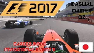 F1 2017 PS4 Career Mode Invitational Event 5 - 2002 Ferrari F2002 Suzuka Short (Season 4)