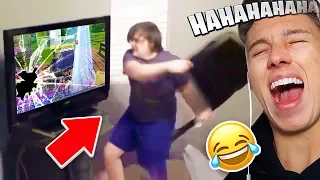 Dummer Junge rastet aus wegen Fortnite!