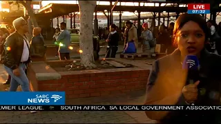 Bus strike enters 2nd day - update from Gugulethu Taxi rank