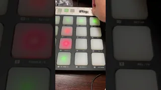 Test iRig Pads + GrooveMaker