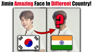 BTS Jimin Amazing Face In Different Country!! 😮😱