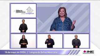 Tercer Debate Presidencial 2024 (19/05/2024)