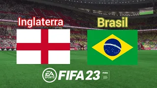 Inglaterra x Brasil | FIFA 23