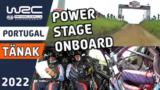 Ott Tänak Rally Onboard : Complete Run of Wolf Power Stage : WRC Vodafone Rally de Portugal 2022