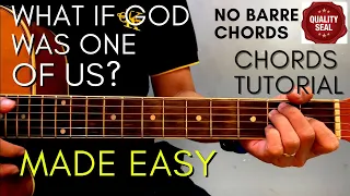 Joan Osborne - One OF Us Chords (Guitar Tutorial) for Acoustic Cover