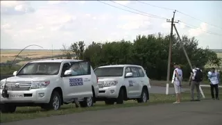 OSCE Vehicles Destroyed: Mission in Ukraine condemns “suspected arson” attack