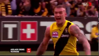 Richmond Tigers final siren celebration