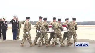 President Biden Attends Dignified Transfer for U.S. Troops Killed in Jordan Drone Attack