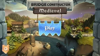 Let's Play Bridge Constructor Medieval - Part 1 First Day