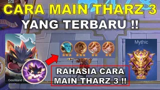 CARA MAIN THARZ SKILL 3 YANG TERBARU !! TERNYATA GINI CARA MAINNYA !! COMBO MAGIC CHESS TERKUAT 2024