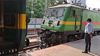 A coupling of train