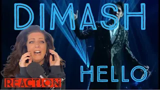 DIMASH - "HELLO" (LIONEL RICHIE COVER) - REACTION VIDEO