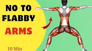 Do these 10 Exercises To lose arm fat - say goodbye To Flabby arms!