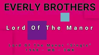 EVERLY BROTHERS-Lord Of The Manor (vinyl)