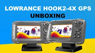 Lowrance Hook2-4x GPS Unboxing HD (000-14015-001)