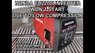 How To Repair A Honda EU2200i Generator That Won't Start