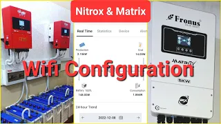 Matrix & Nitrox Wifi Configuration / Setting