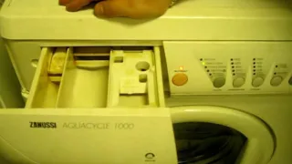 Washing machine Zanussi, Eiectrolux diagnostic mode