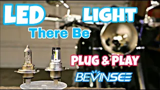 Motorcycle LED H4 Headlight Bulb by Bevinsee