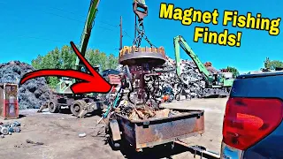 3,000 lbs Of Magnet Fishing Metal - How Much Money Is It Worth?