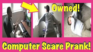 Funny Computer Scare Prank