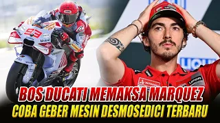 SUNGGUH DILUAR DUGAAN🔥RESMI DIPUTUSKAN, MARQUEZ GEBER MESIN BARU DESMOSEDICI DI CATALUNYA PEKAN INI❓