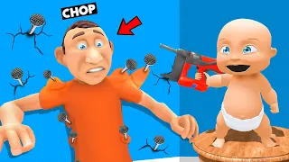 CHOP TRIED TO BLACKMAIL HIS DADDY WITH NAIL GUN WHO'S YOUR DADDY