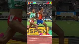 Dramatic 10,000m finish 😳 #shorts #athletics #ethiopia