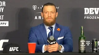 Conor McGregor Post-Fight Press Conference After Beating Cowboy In 40 SECONDS! - UFC 246