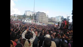 Thousands Witnessed Hornbill Festival Naga Stone Pulling Ceremony/ Angami Sports Association/50 Yrs