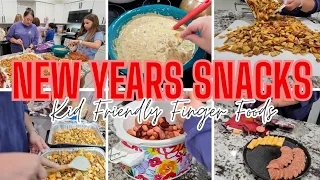EASY FUN FINGER FOOD RECIPES FOR NEW YEARS EVE PARTY || BEST KID FRIENDLY SNACKS FOR NEW YEARS EVE