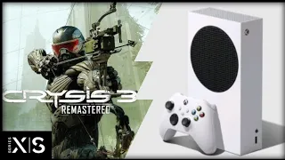 Xbox Series S | Crysis 3 Remastered | Graphics Test/First Look