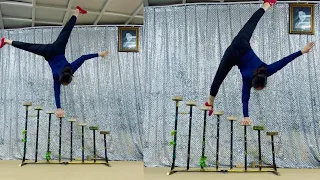 HAND JUMPING! (Amazing Gymnastic Skill) Cool Gymnastics Video