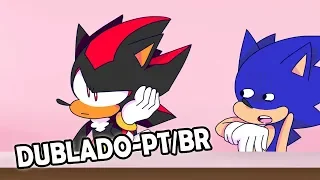 SONIC E SHADOW ABREM UMA CAFETERIA! [Chaos Cafe] - Dublado PT/BR (BranimeStudios)