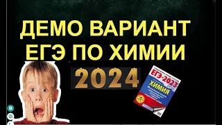 ДЕМО ВАРИАНТ ЕГЭ ХИМИЯ 2024 / ПОДРОБНЫЙ РАЗБОР (ЧАСТЬ 1)