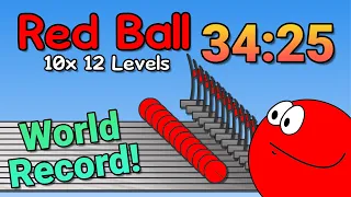 Red Ball 120 Levels World Record Speedrun in 34:25