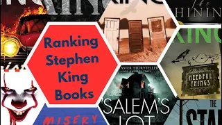 Ranking Stephen King Books I've Read (65 in This Video) from Worst to Best (Top 5 May Surprise You)