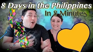 8 Days In The Philippines in 8 Minutes! | COUPLES REACTION