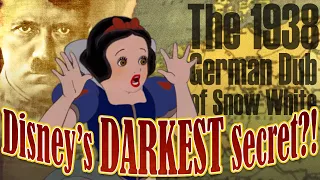 The UNTOLD Story of the 1938 German Dub of Disney's Snow White and the Seven Dwarfs