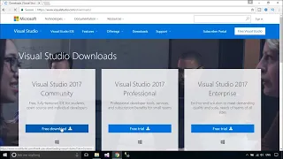 Download and Install Visual Studio 2017 FREE | FoxLearn