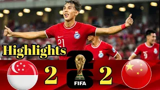 FIFA DAY! Highlights Singapore vs China |  FIFA World Cup 2026 Qualifiers