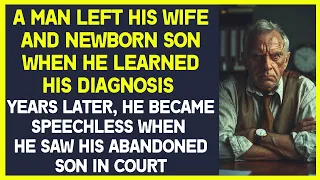 A man abandoned his wife and his sick newborn son. Years later, he became speechless in court.