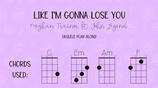 Like I'm Gonna Lose You - Meghan Trainor ft. John Legend Ukulele Play Along